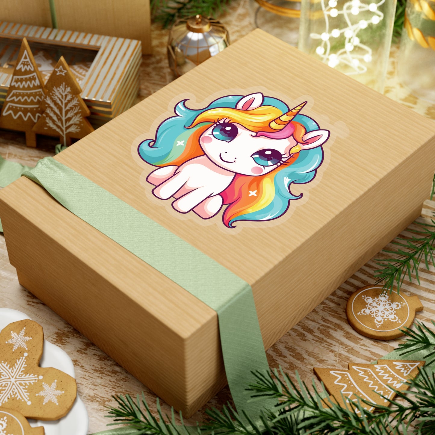 Rainbow Unicorn Sticker - Add Some Colorful and Magical Style to Your Life