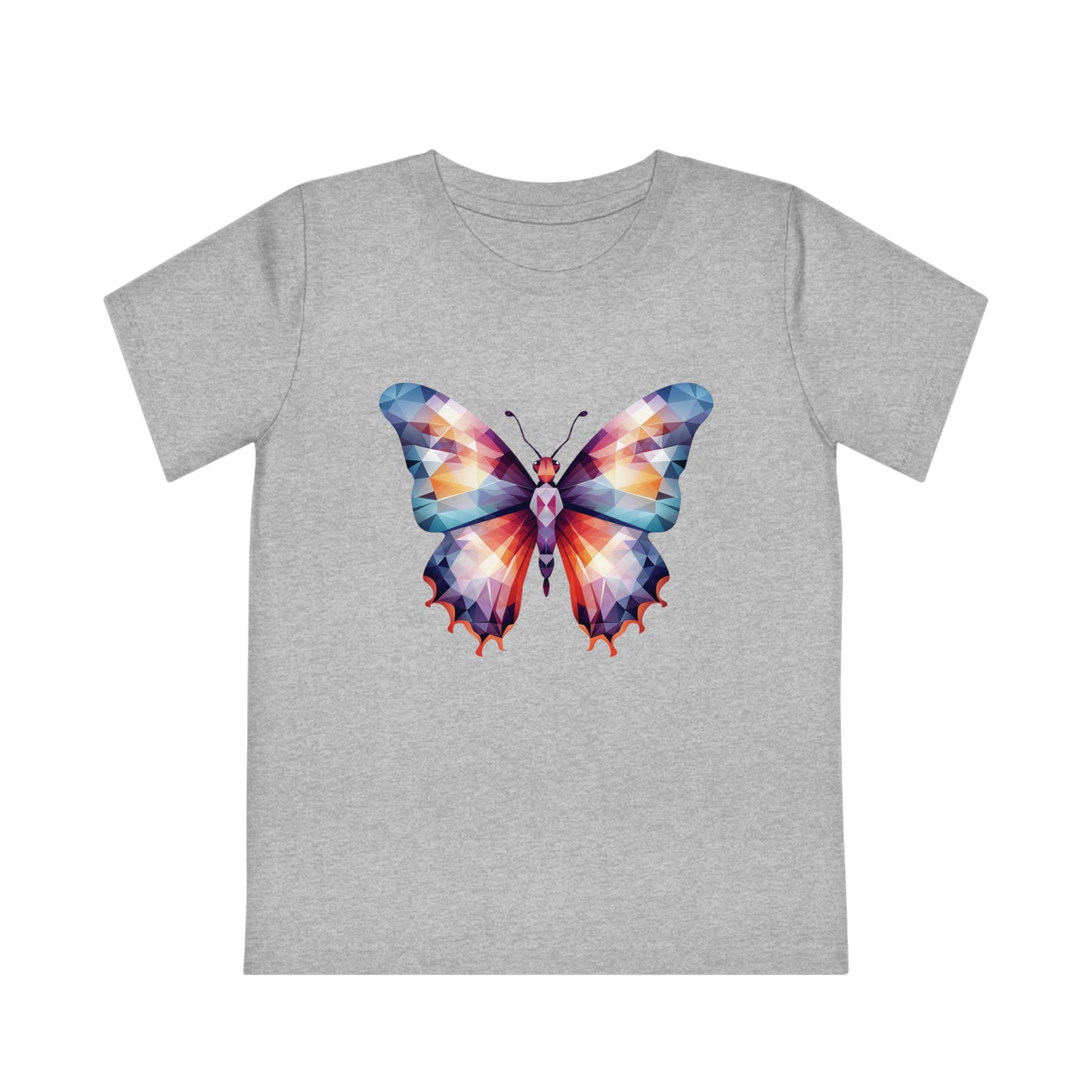 Butterfly Polygonal Kids T-Shirt - Embrace Nature's Beauty