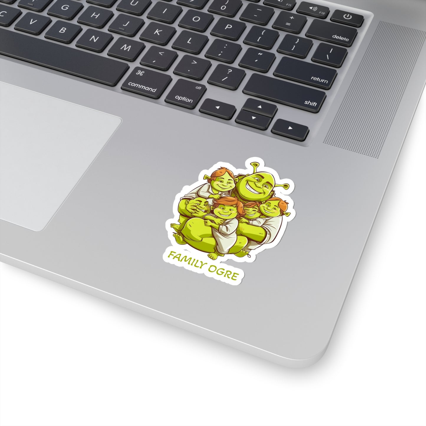 Family Ogre - Special Father's Day Sticker - Celebrate the Bond of Family with Cute Shrek and his Kids