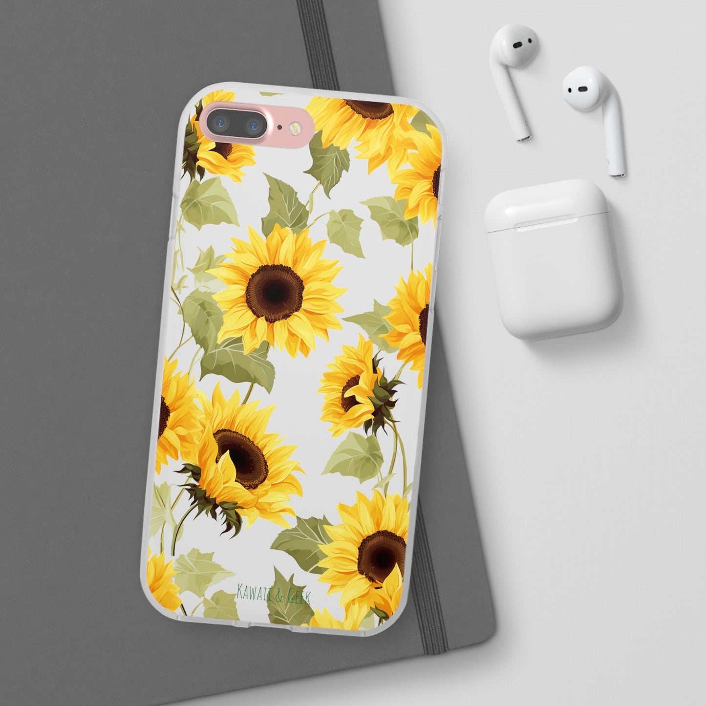 Sunflowers Flexi and semi Transparent Phone Case