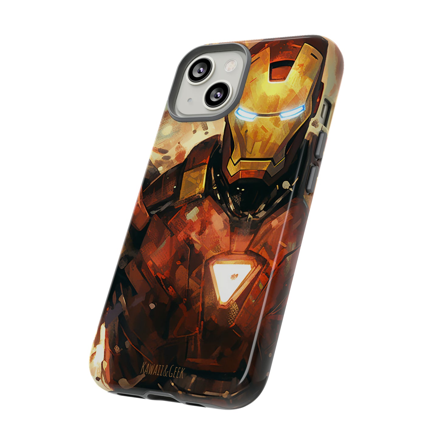 Iron Man Painting Tough Phone Case - Add Some Bold and Unique Style to Your Tech