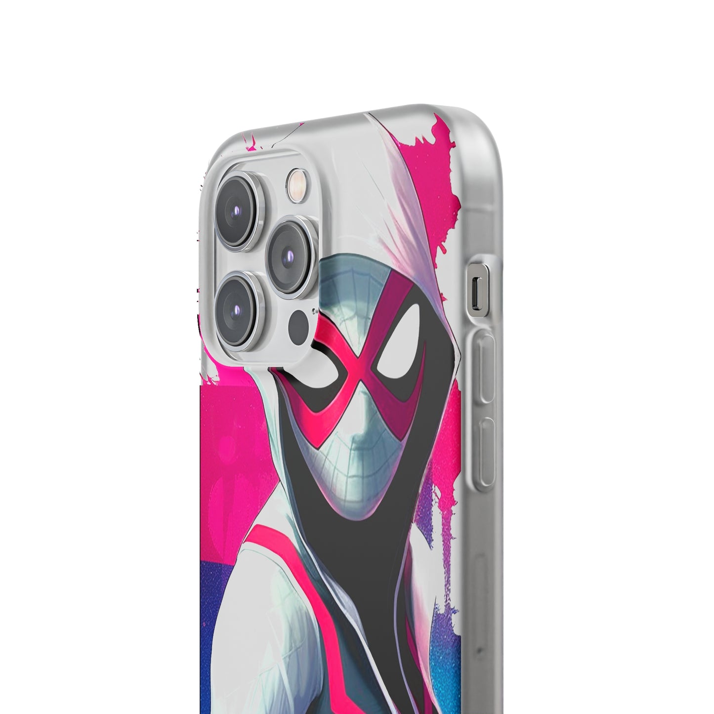 Spider Gwen in Flexi Phone Case - Add Some Colorful and Heroic Style to Your Phone