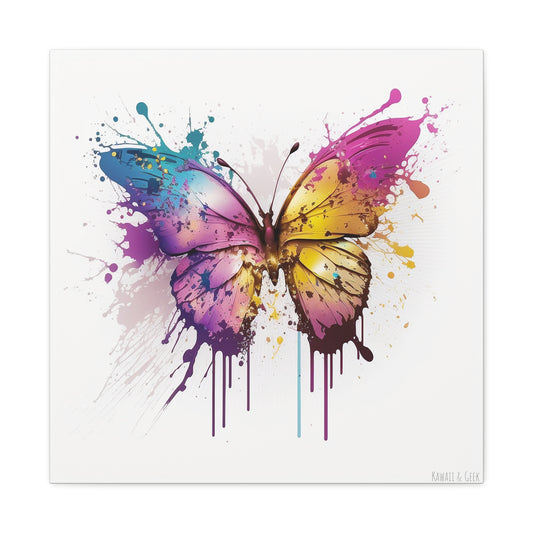 Colorful Butterfly Canva - Add Vibrant and Artistic Flair to Your Wall Decor