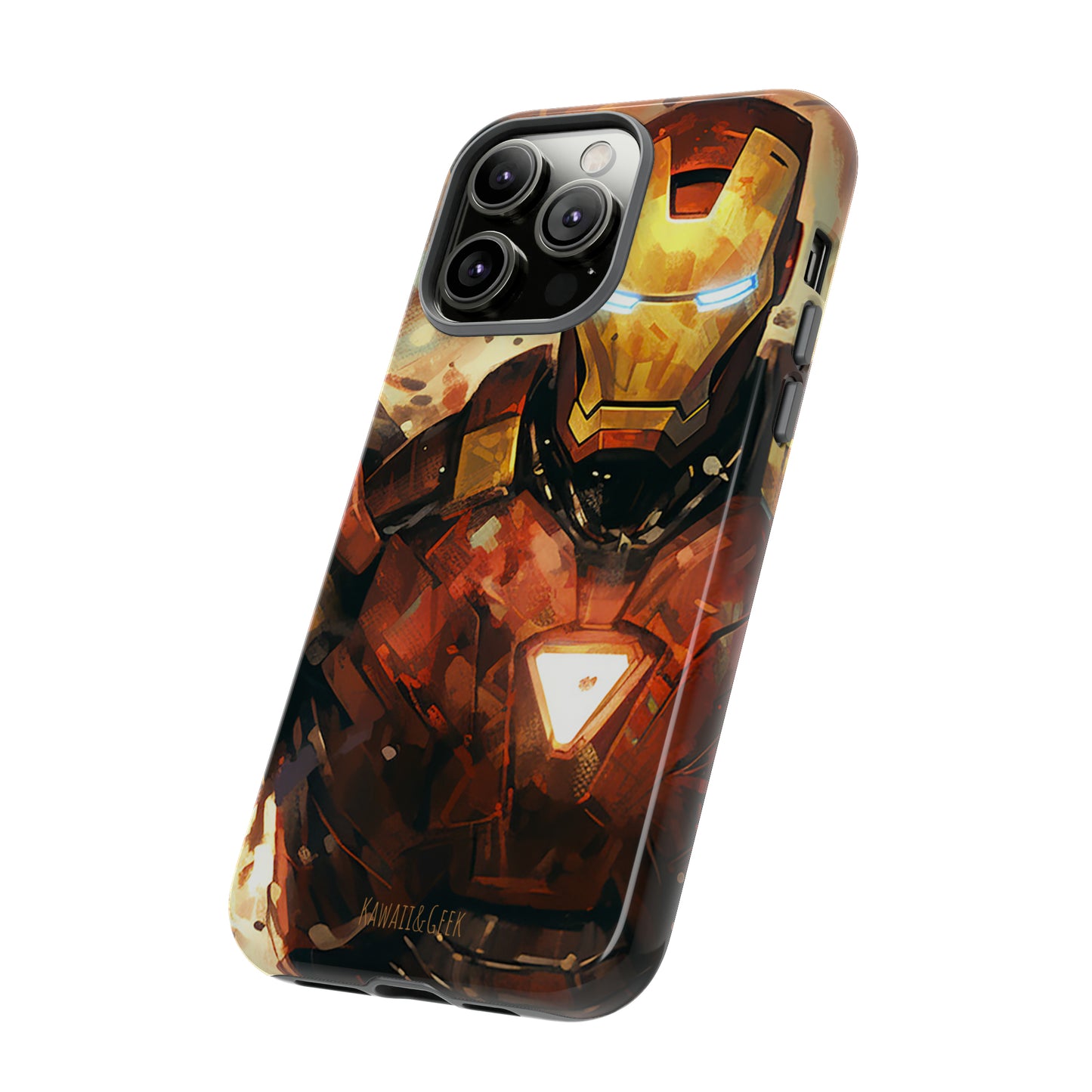 Iron Man Painting Tough Phone Case - Add Some Bold and Unique Style to Your Tech