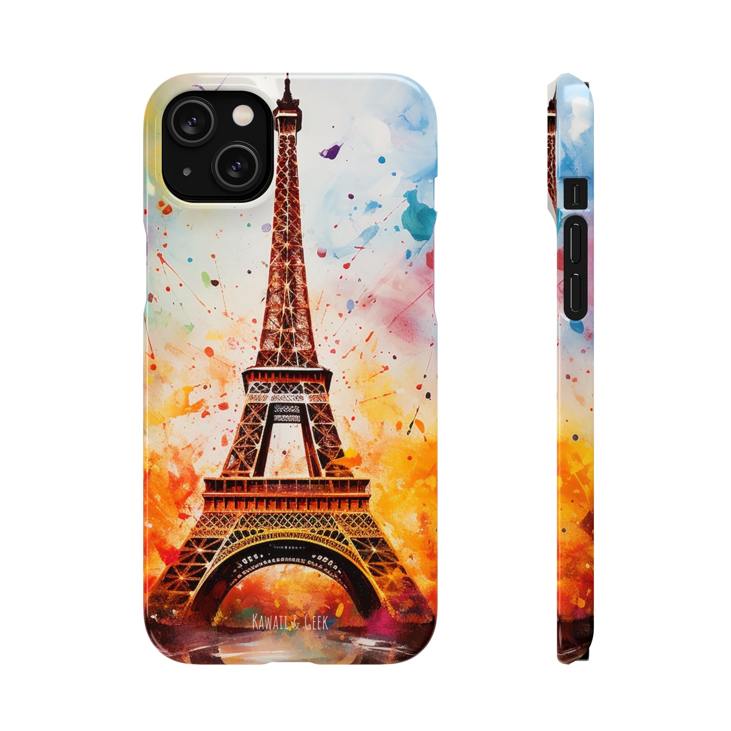 Eiffel Tower Painting Premium Phone Case - for Paris lovers