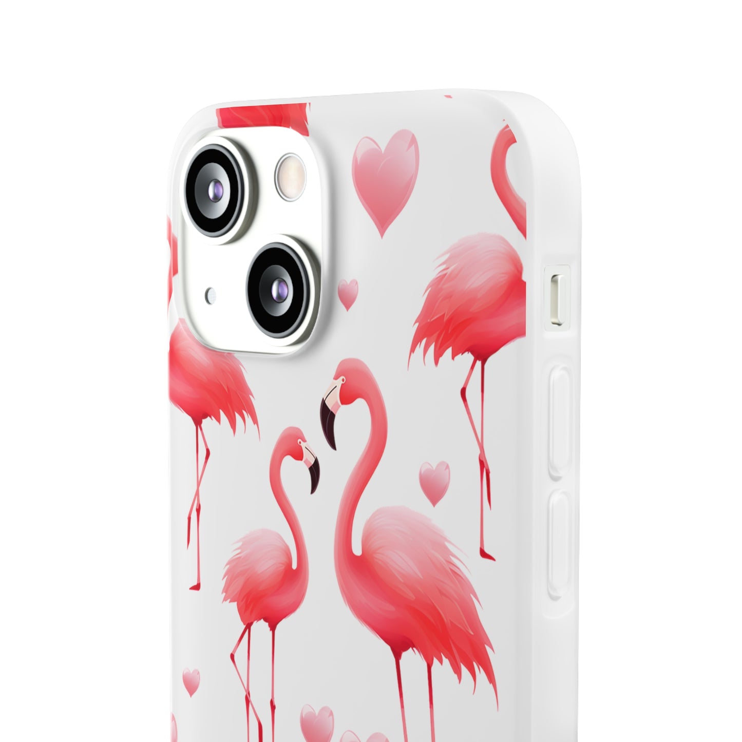 Pink Flamingo Elegance Flexi Phone case