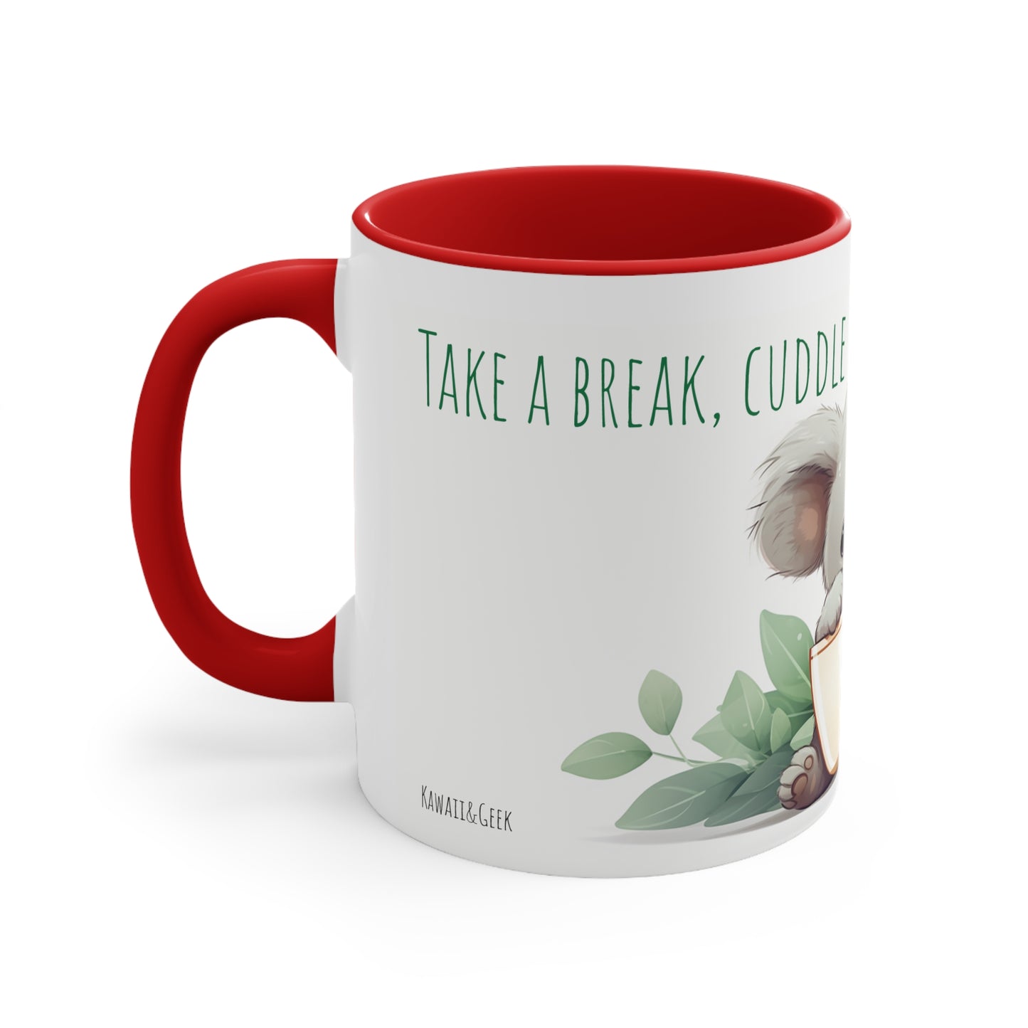 Relaxing Cute Koala Coffee Mug: Take a Break and Enjoy