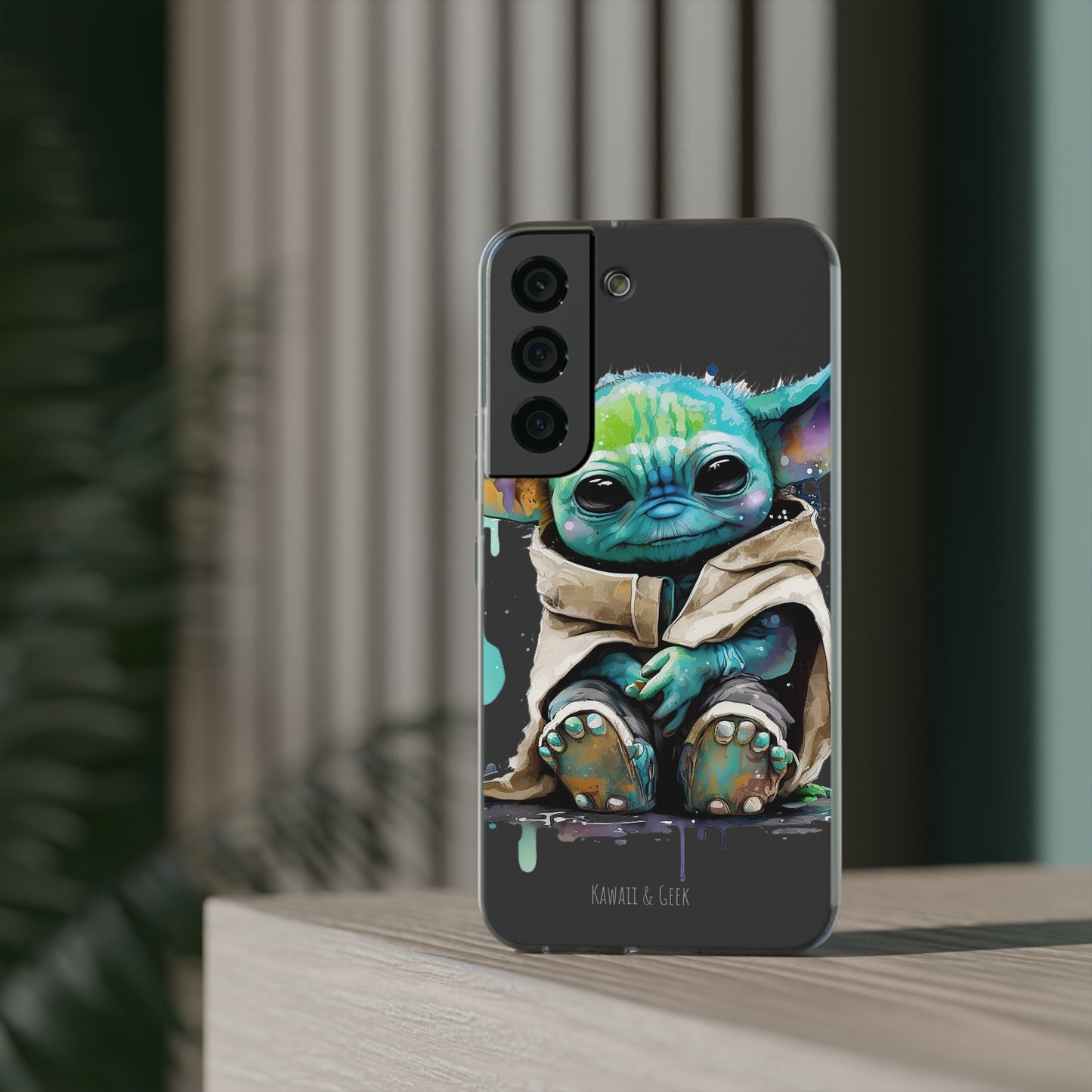 Baby Yoda Grogu flexi Phone Case - Add Some Adorable and Artistic Style to Your Smartphone - The Mandalorian - Star Wars