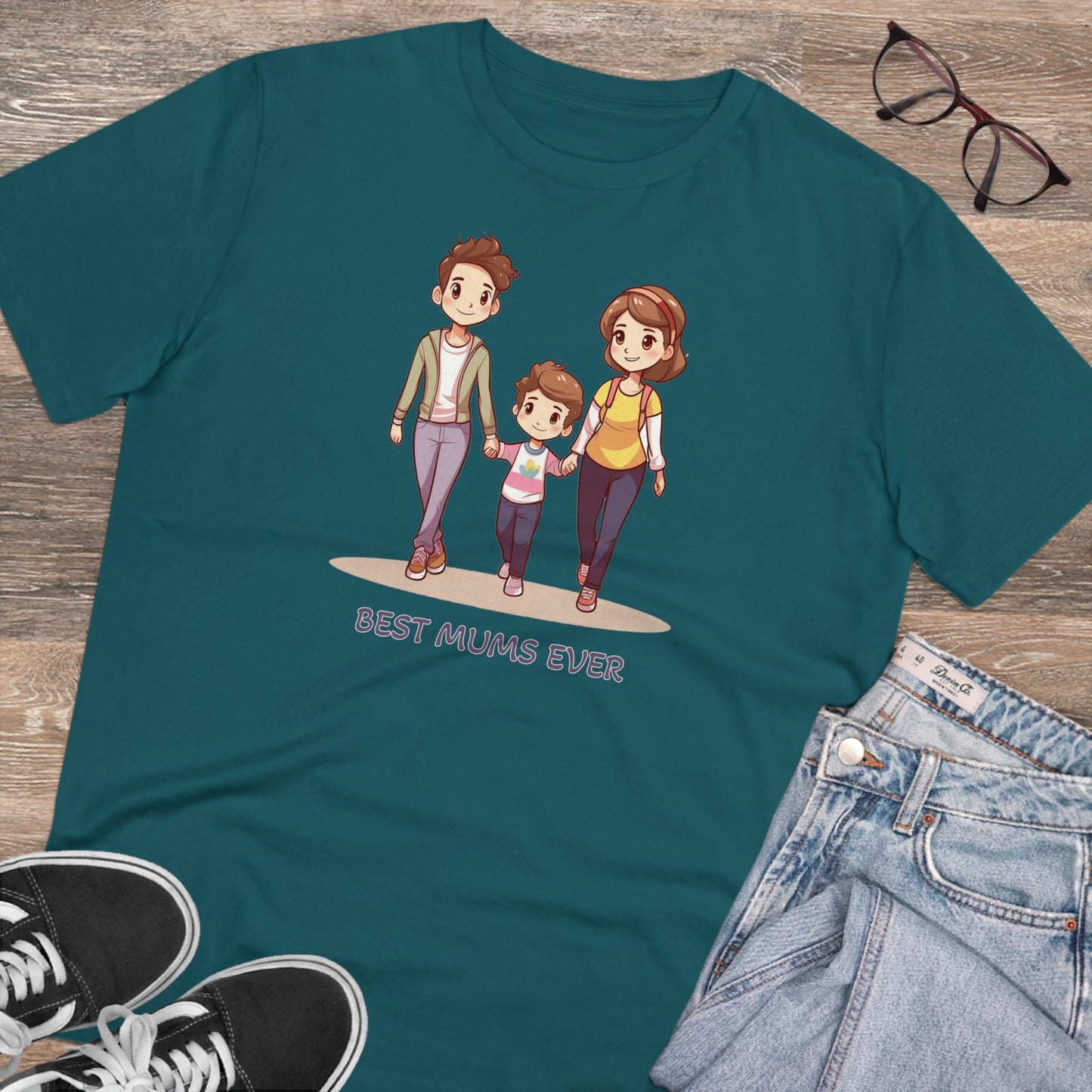 Best Mums Ever LGBT Couple T-Shirt - Celebrate Mother's Day with Love and Inclusivity