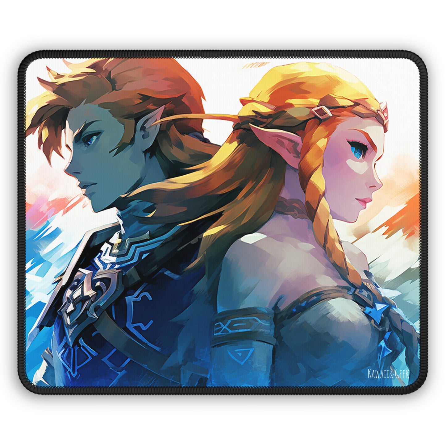 Zelda and Link Gaming Mouse Pad: Unleash Your Heroic Gaming Skills !