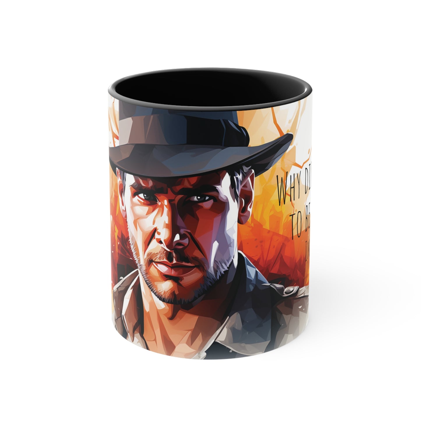 Indiana Jones Mug - Embrace the Adventure: Snakes. Why Did It Have to Be Snakes?