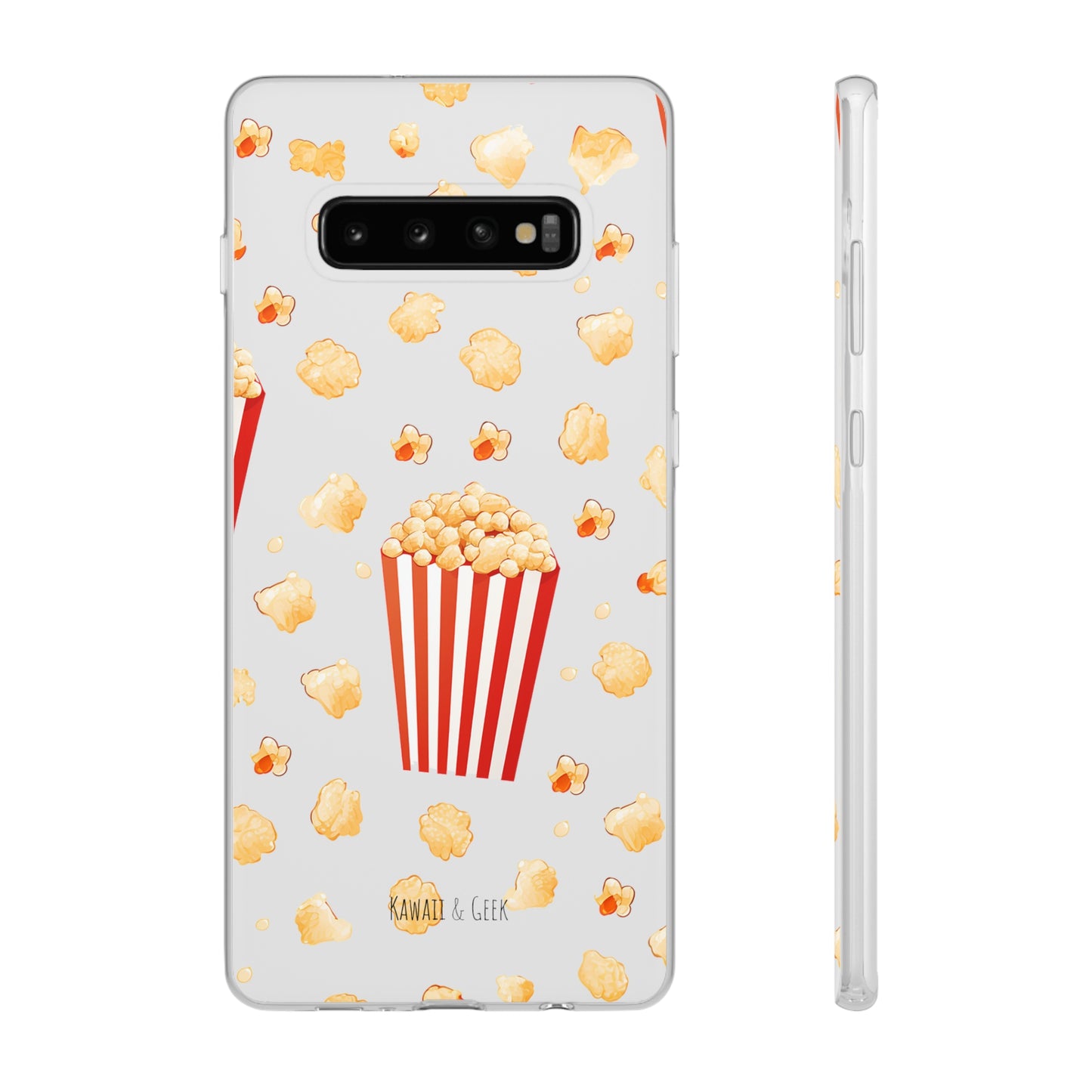 Popcorn Transparent Flexi Phone Case