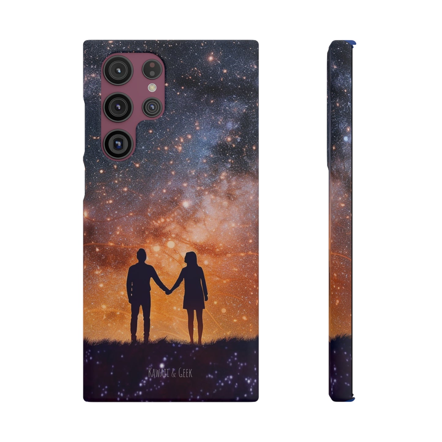 Starry Night Lovers Phone Case - Embrace the Beauty of the Night Sky