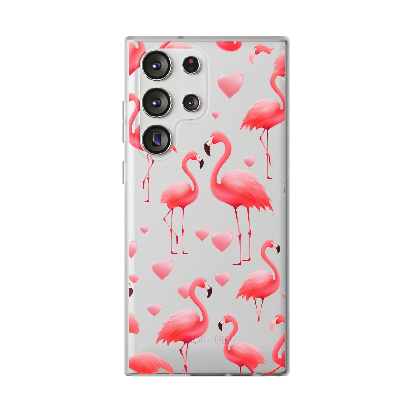 Pink Flamingo Elegance Flexi Phone case