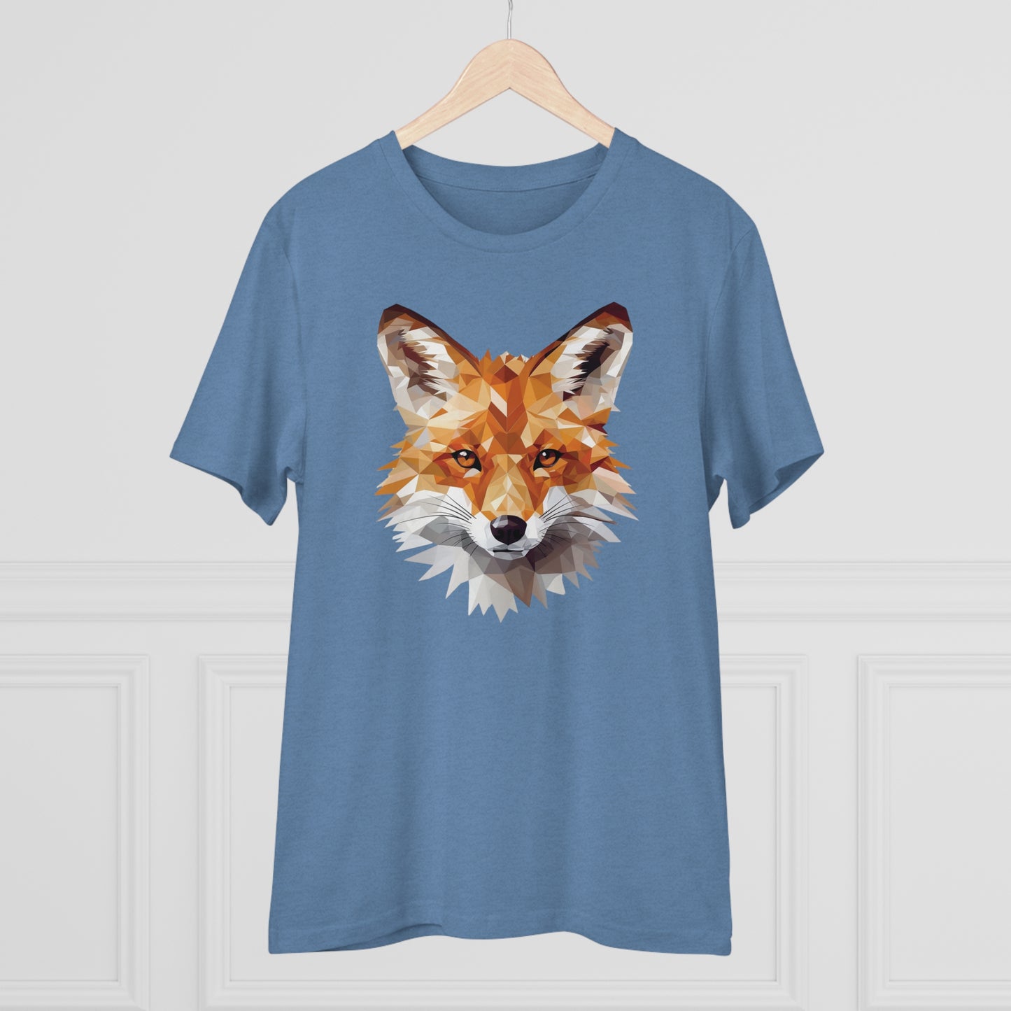 Fox Polygonal T-Shirt - Embrace Sly Charm