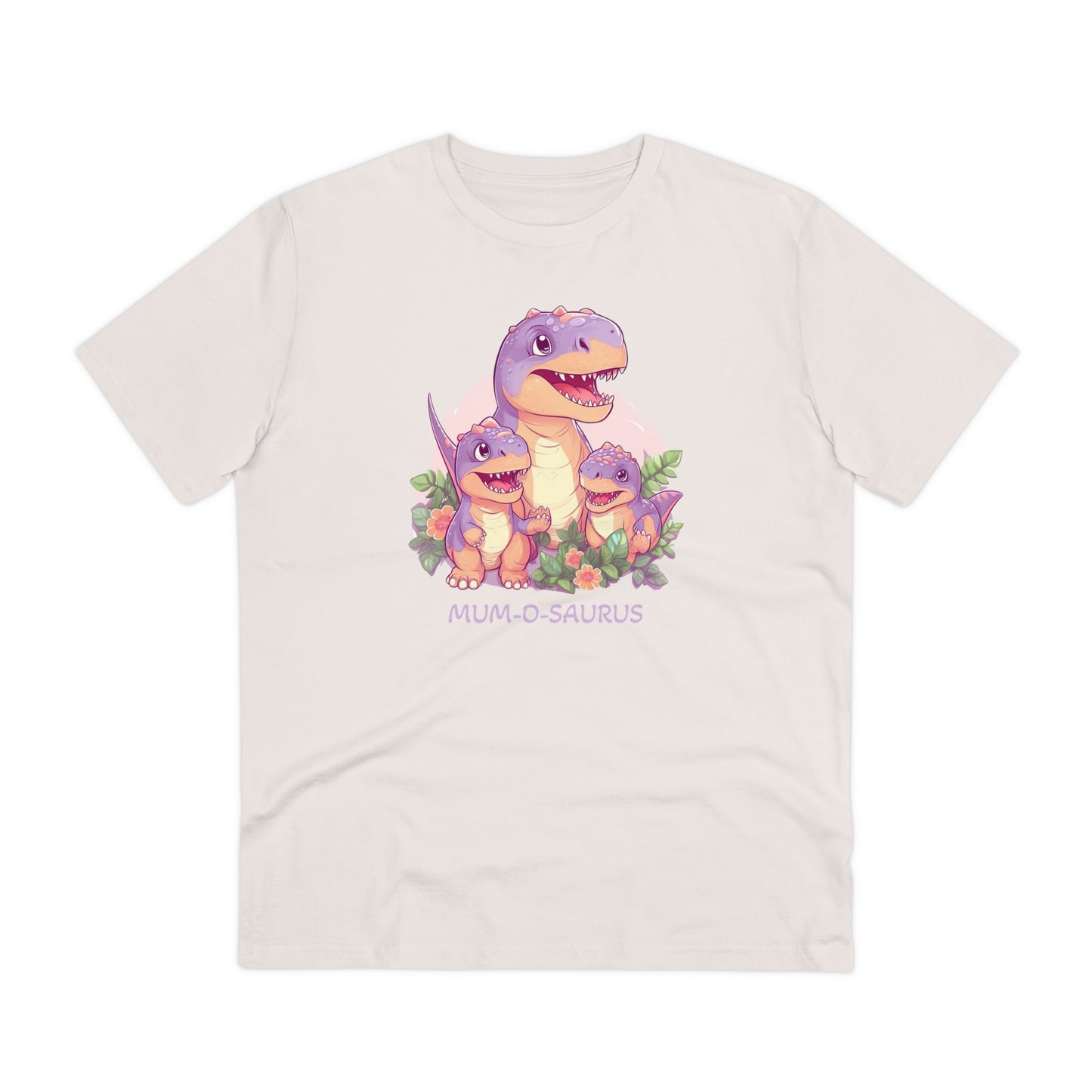 Mum-o-saurus - Unisex Eco-Friendly T-Shirt - Celebrate Mother's Day with Playful Style and Sustainability