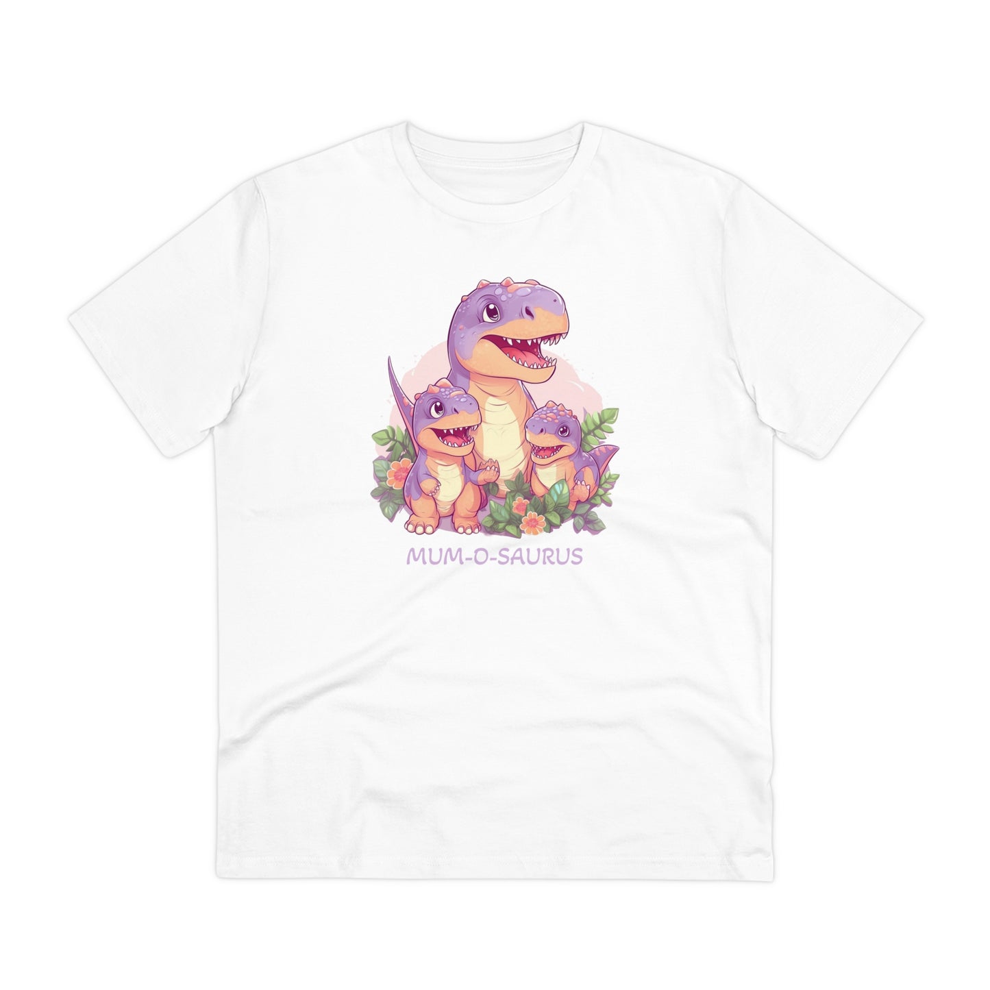 Mum-o-saurus - Unisex Eco-Friendly T-Shirt - Celebrate Mother's Day with Playful Style and Sustainability