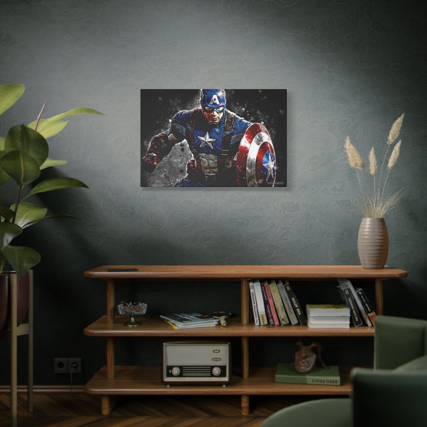 Captain America Canvas - Unleash the Heroic Spirit in Your Space - Avengers