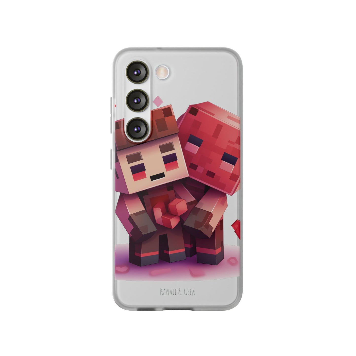 Phone Case - Lovers Minecraft Inspired Design