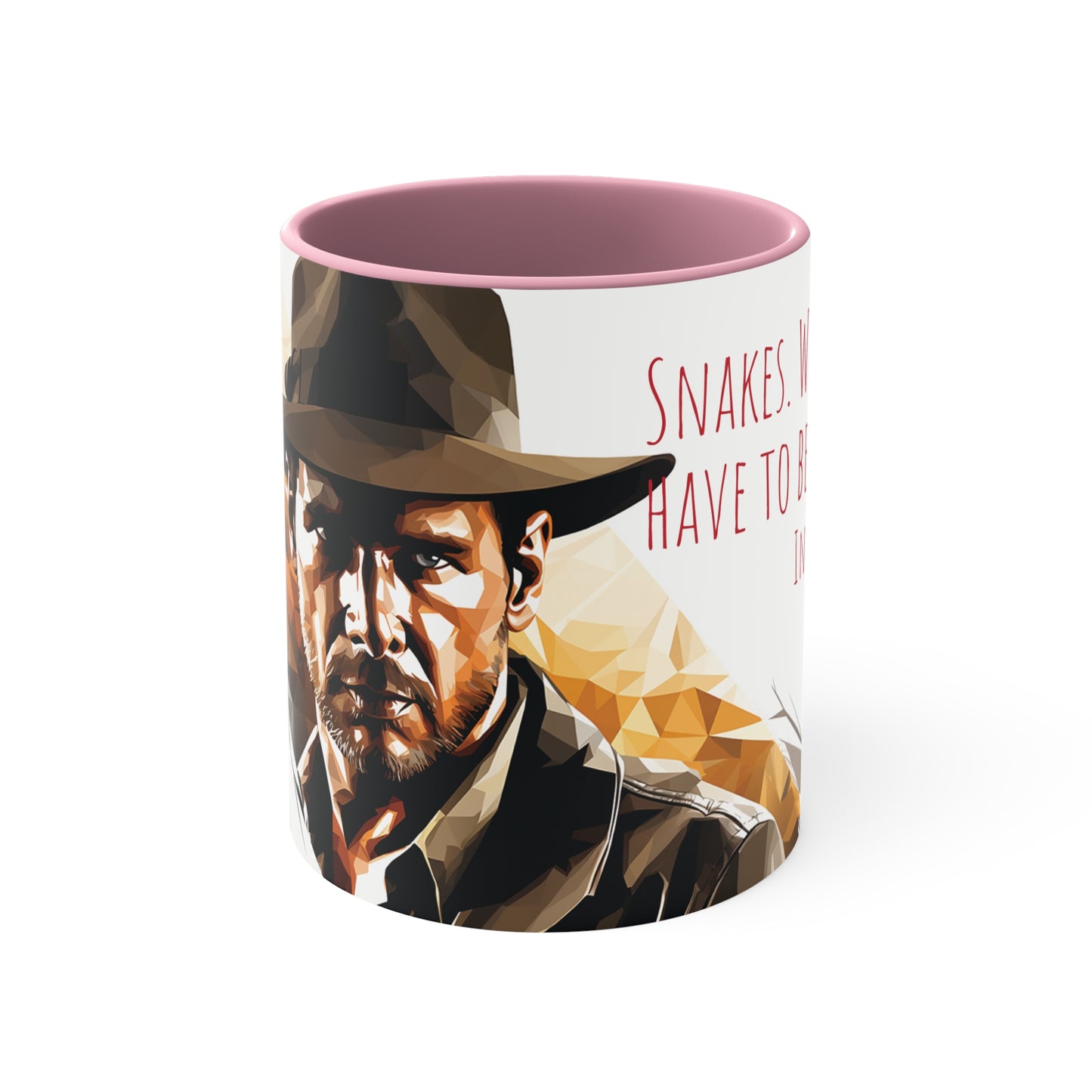 Indiana Jones Mug - Embrace the Adventure: Snakes. Why Did It Have to Be Snakes?