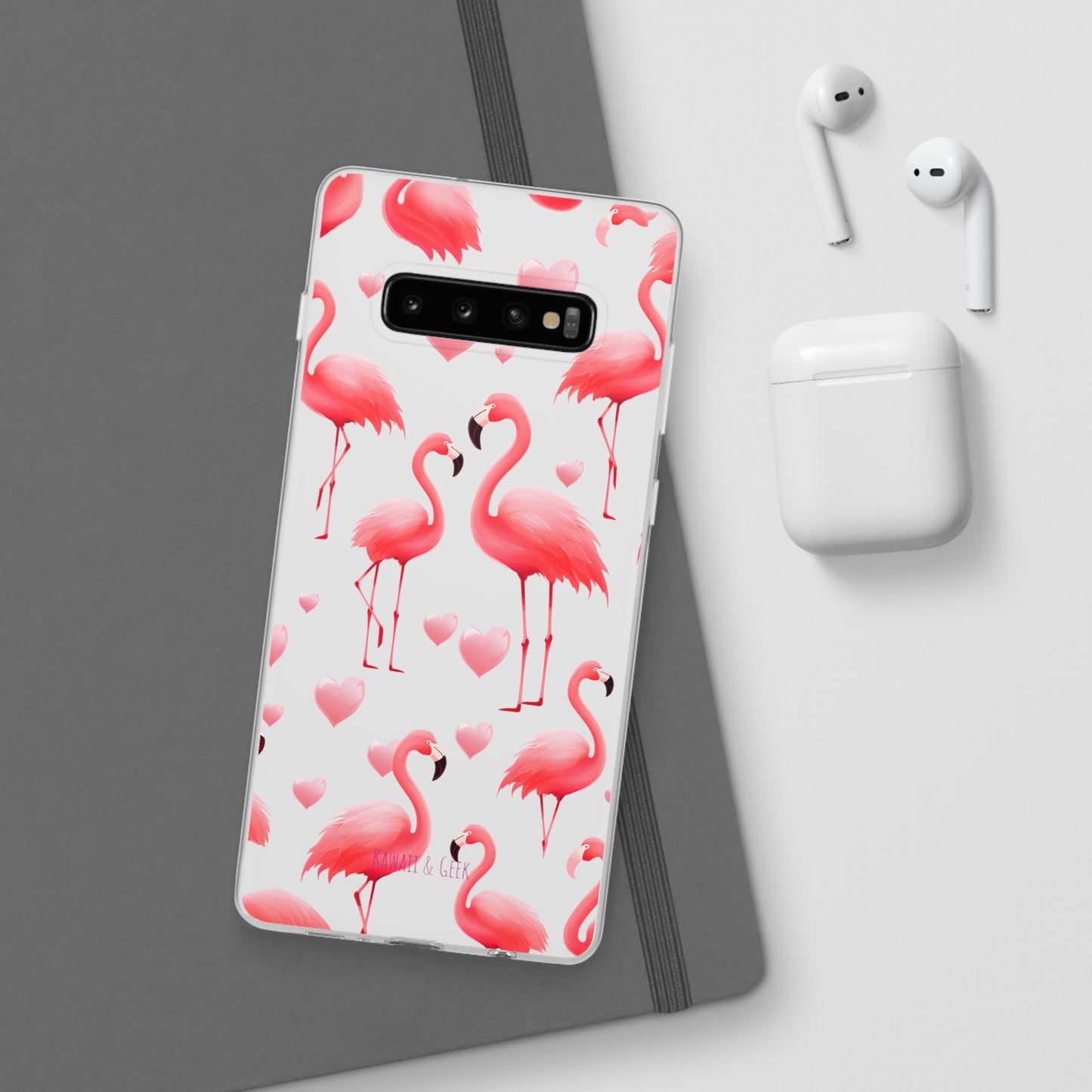 Pink Flamingo Elegance Flexi Phone case