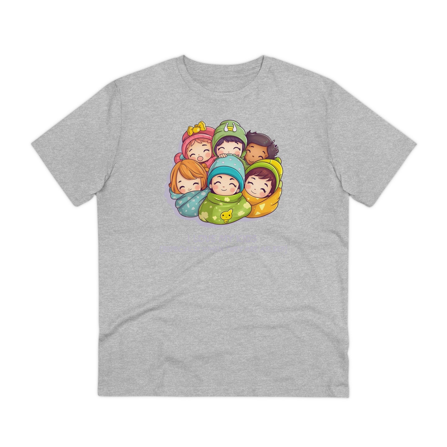 I Love My Kids, Especially When They Are Asleep - Unisex Eco-Friendly T-Shirt - Father's and Mother's Day special