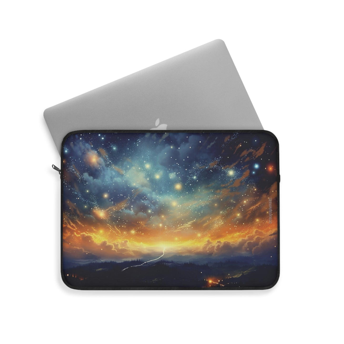 Beautiful Night Sky Laptop Sleeve - Protect Your Device with Stellar Style