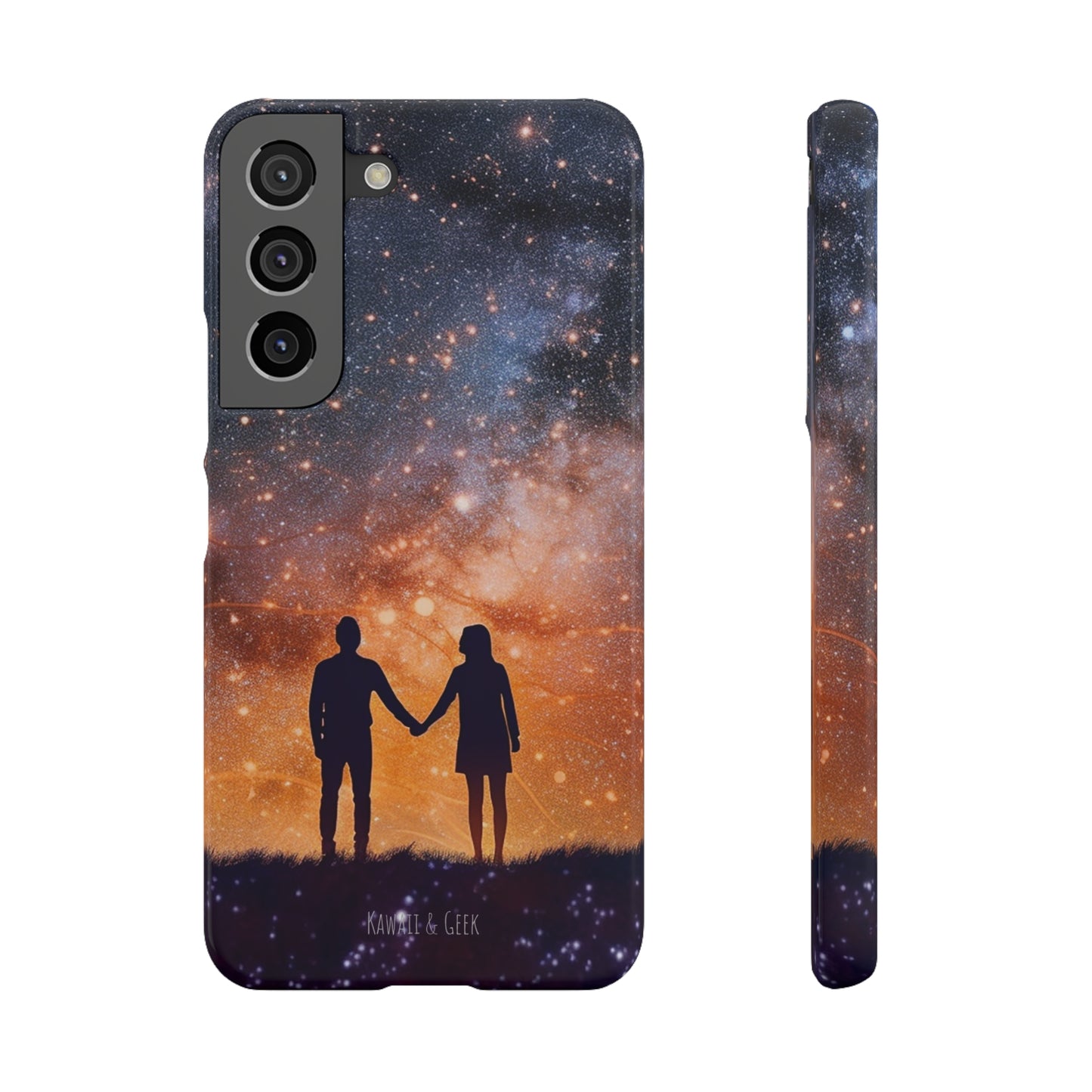 Starry Night Lovers Phone Case - Embrace the Beauty of the Night Sky