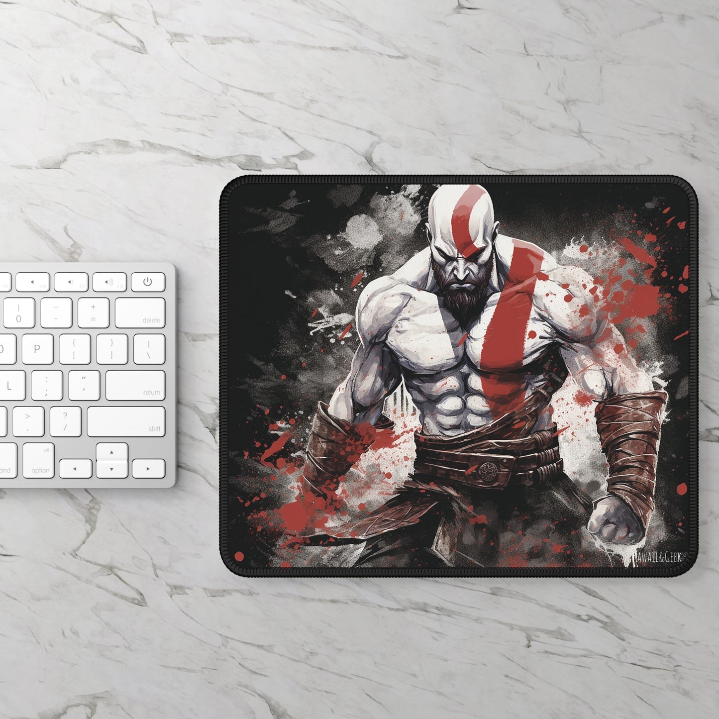 Kratos Gaming Mouse Pad : Unleash the Fury of the God of War !