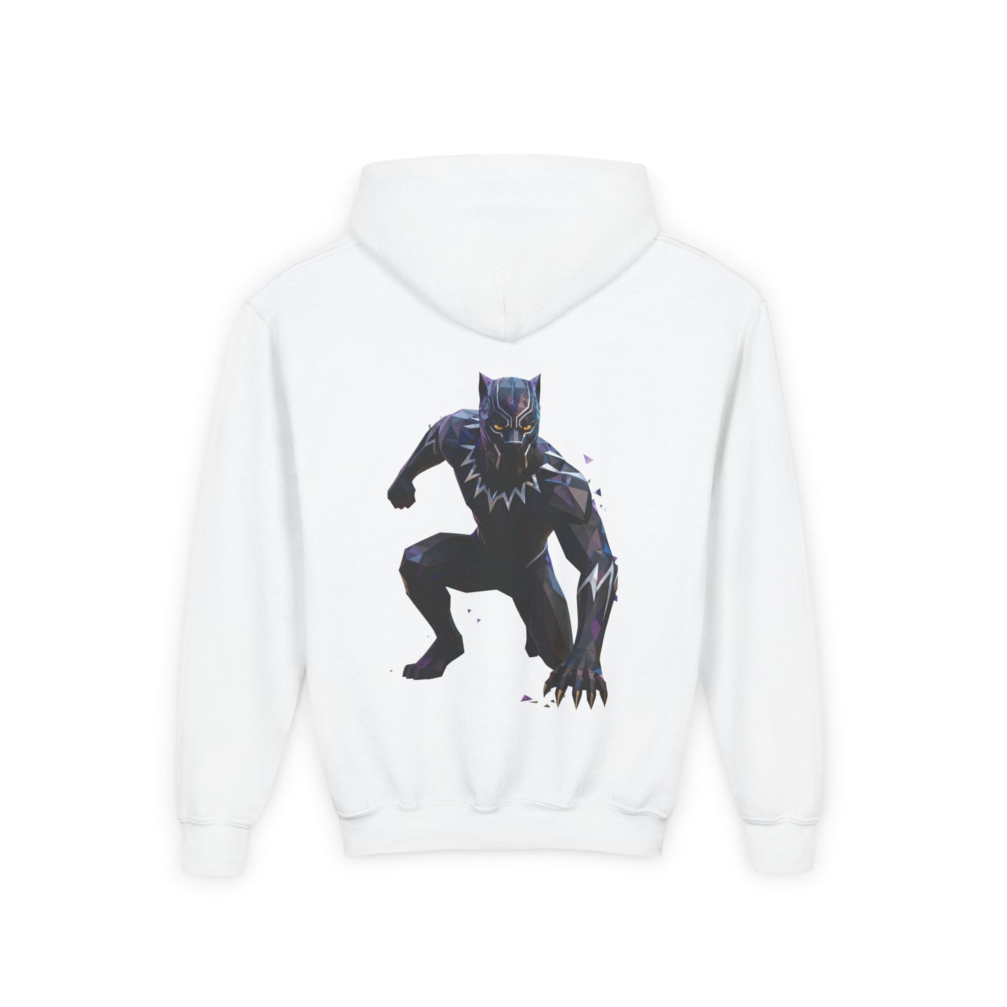 Black Panther Youth Hoodie, Kids Superhero Sweatshirt, Marvel Comic Gift, Stylish, Cozy Kids Clothing, Birthday Present
