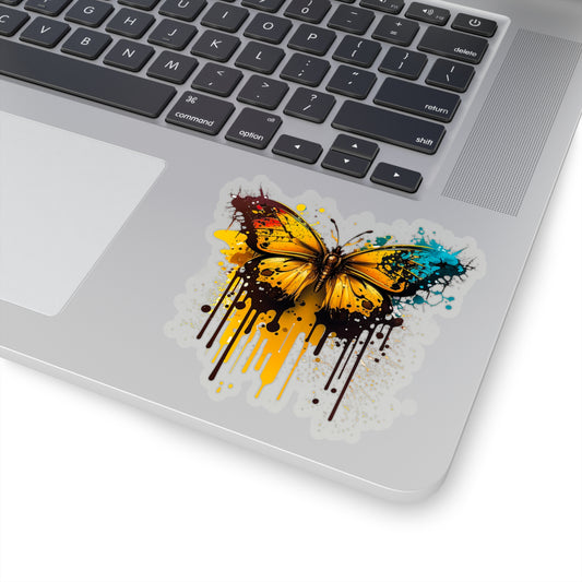 Watercolor Butterfly Sticker - Add Some Beautiful and Unique Style to Your Tech