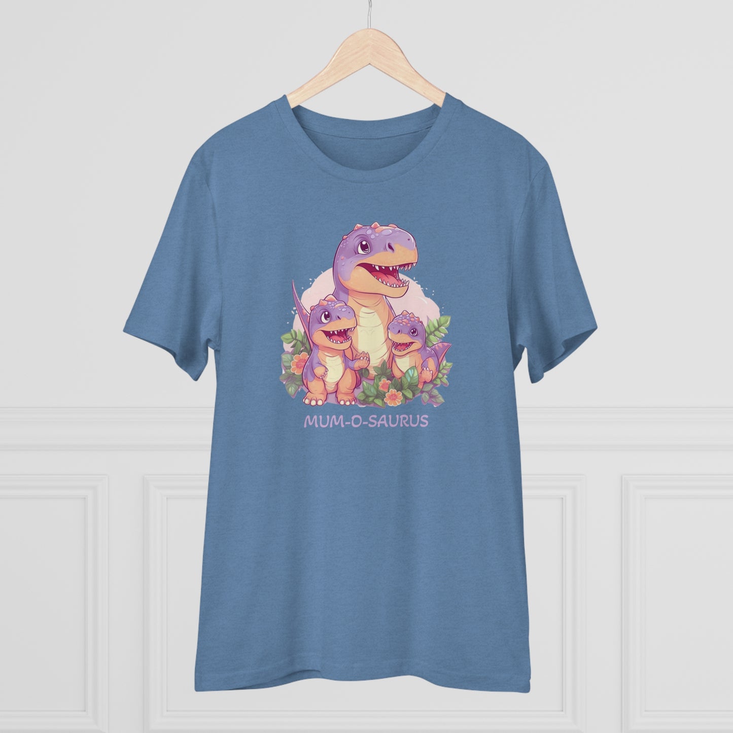 Mum-o-saurus - Unisex Eco-Friendly T-Shirt - Celebrate Mother's Day with Playful Style and Sustainability