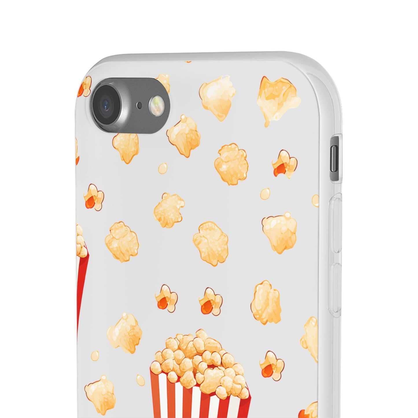 Popcorn Transparent Flexi Phone Case