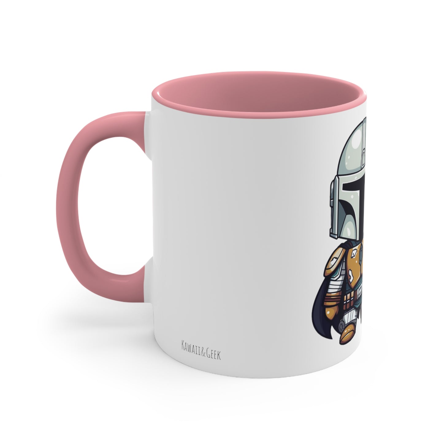 Cute Mandalorian and Baby Yoda Grogu Mug: The Perfect Dad Duo - Father's Day Special