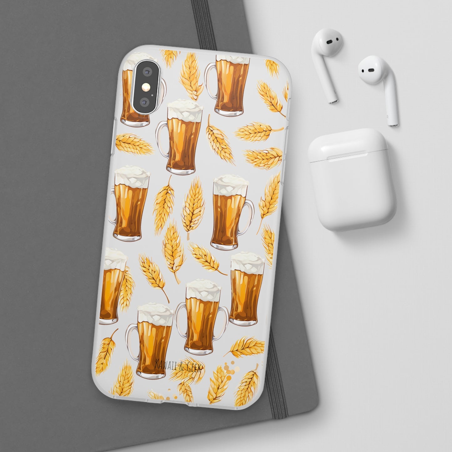 Chilled Beer Pint Flexi Phone Case