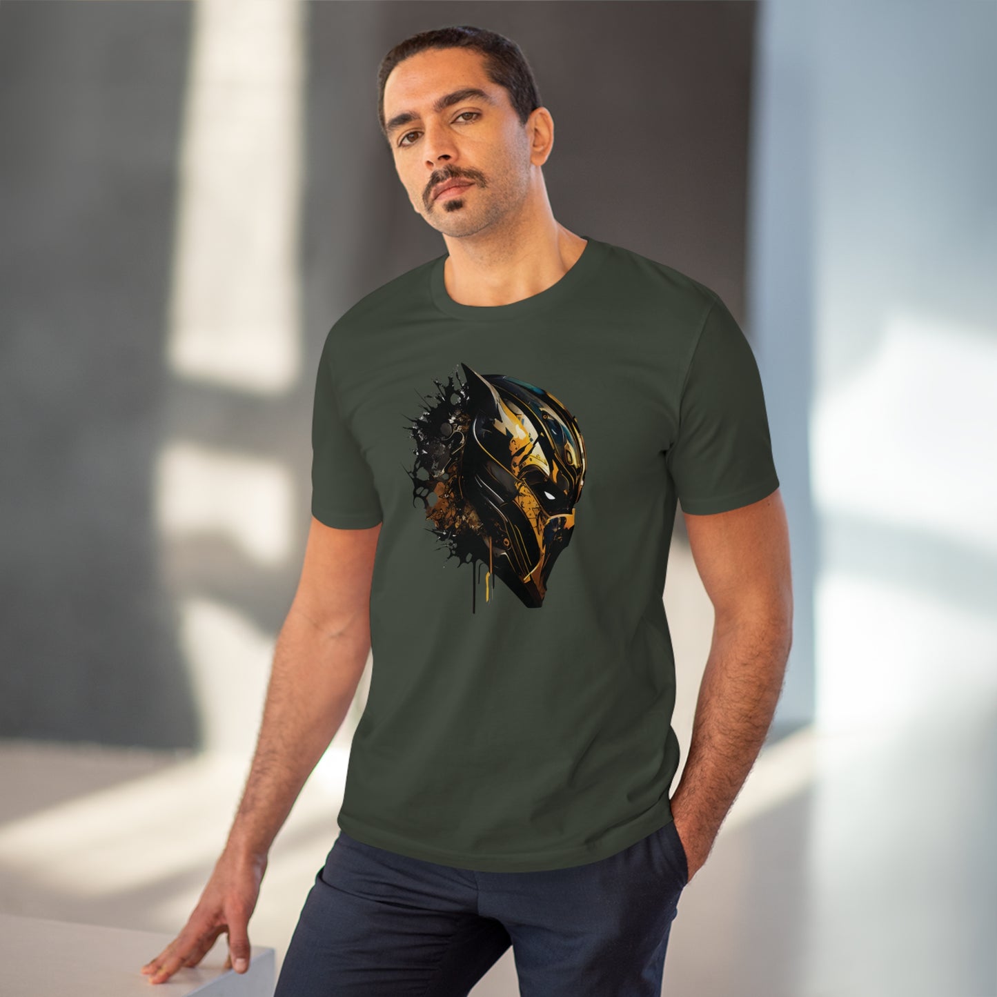 Black Panther Organic T-Shirt - Add Some Eco-Friendly and Artistic Style to Your Wardrobe - Marvel Avengers