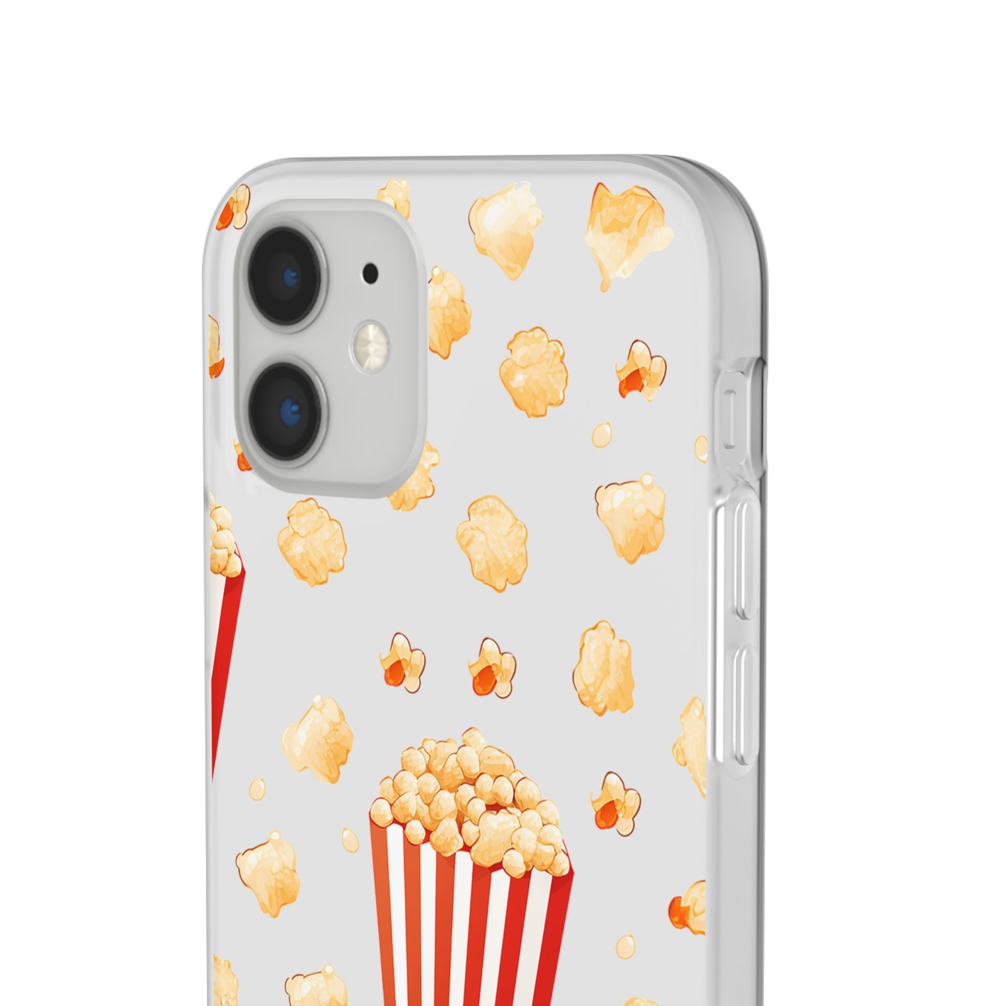 Popcorn Transparent Flexi Phone Case