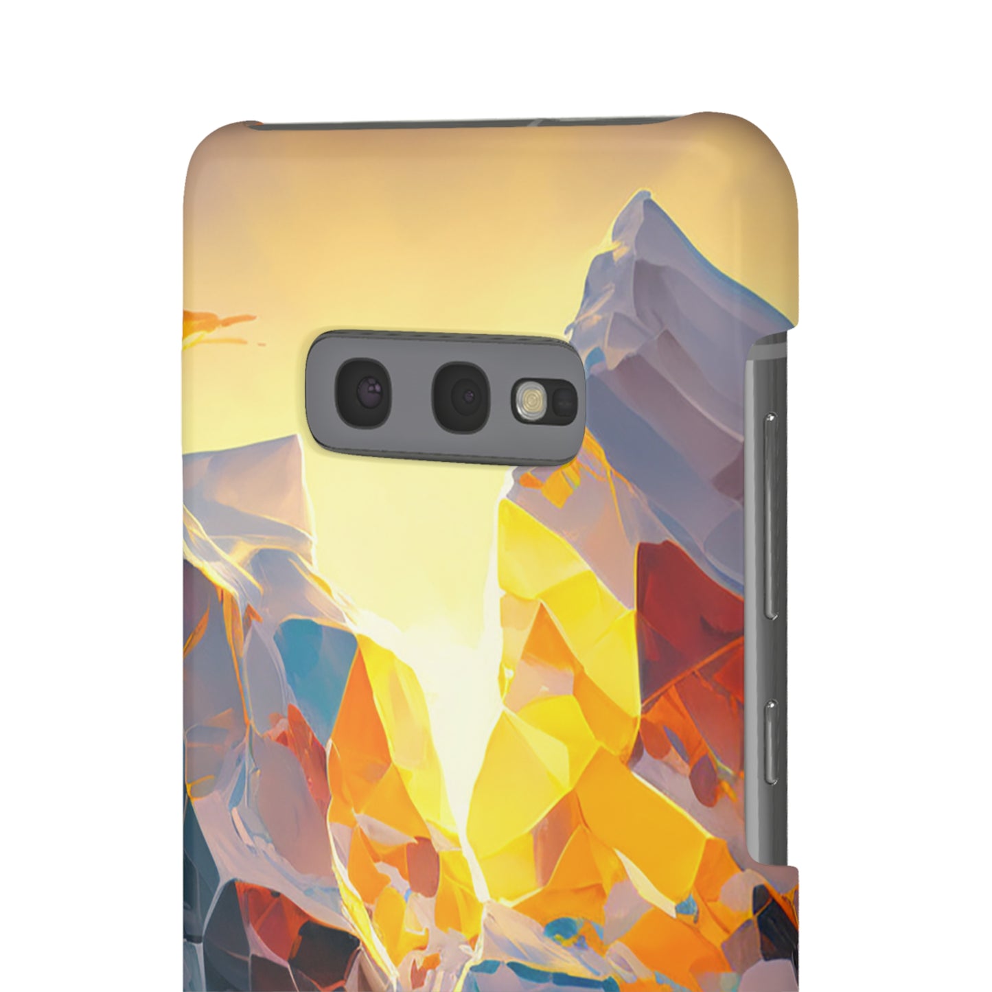 Arctic Landscape and Iceberg at Sunset Phone Case - Capture the Serenity of Nature on Your Device