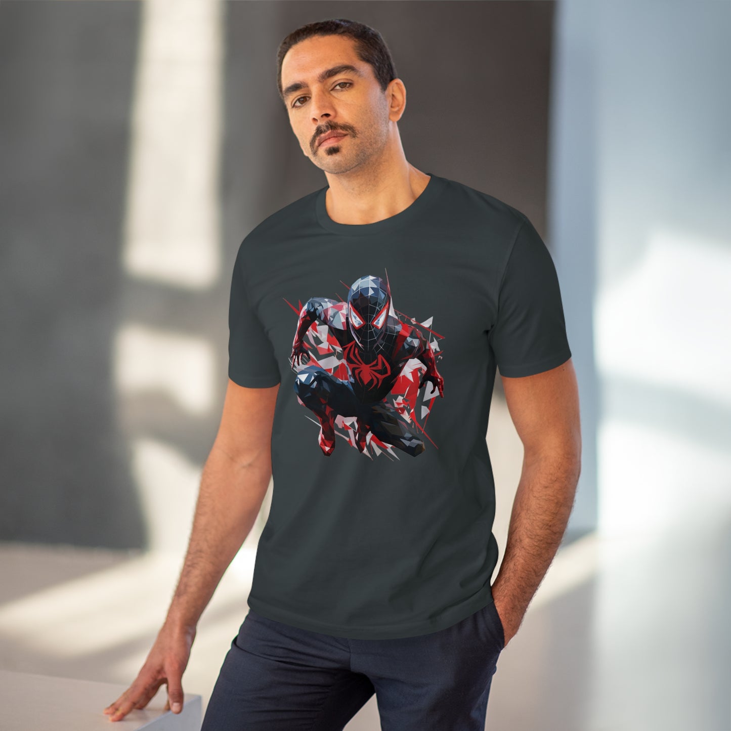 Miles Morales Polygonal T-Shirt - Embrace the Ultimate Style