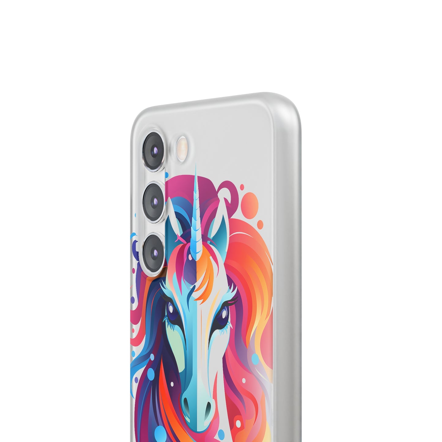 Ink Unicorn Flexi Transparent Phone Case