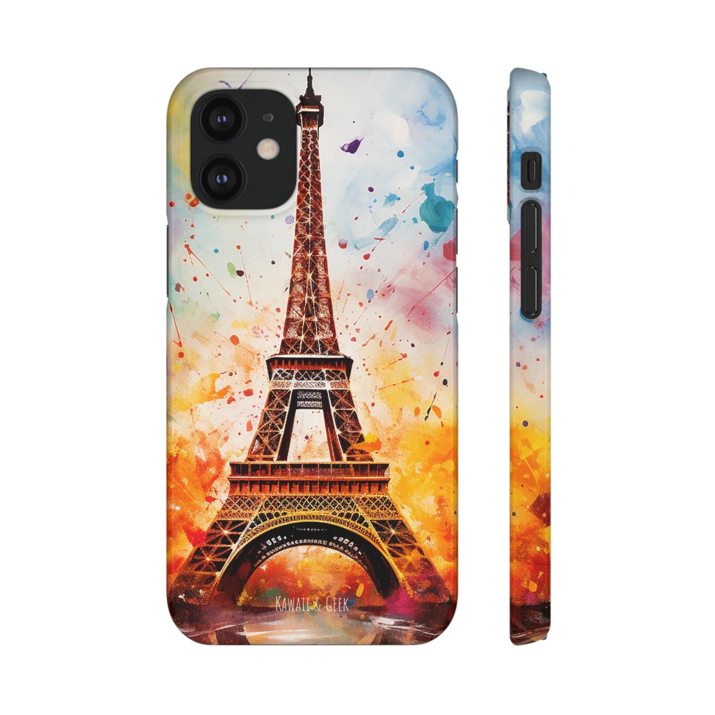 Eiffel Tower Painting Premium Phone Case - for Paris lovers