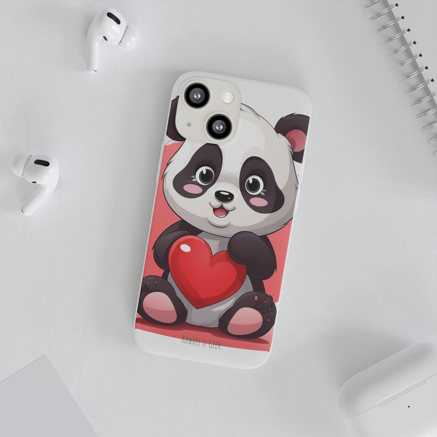 Heart Panda Flexi Case