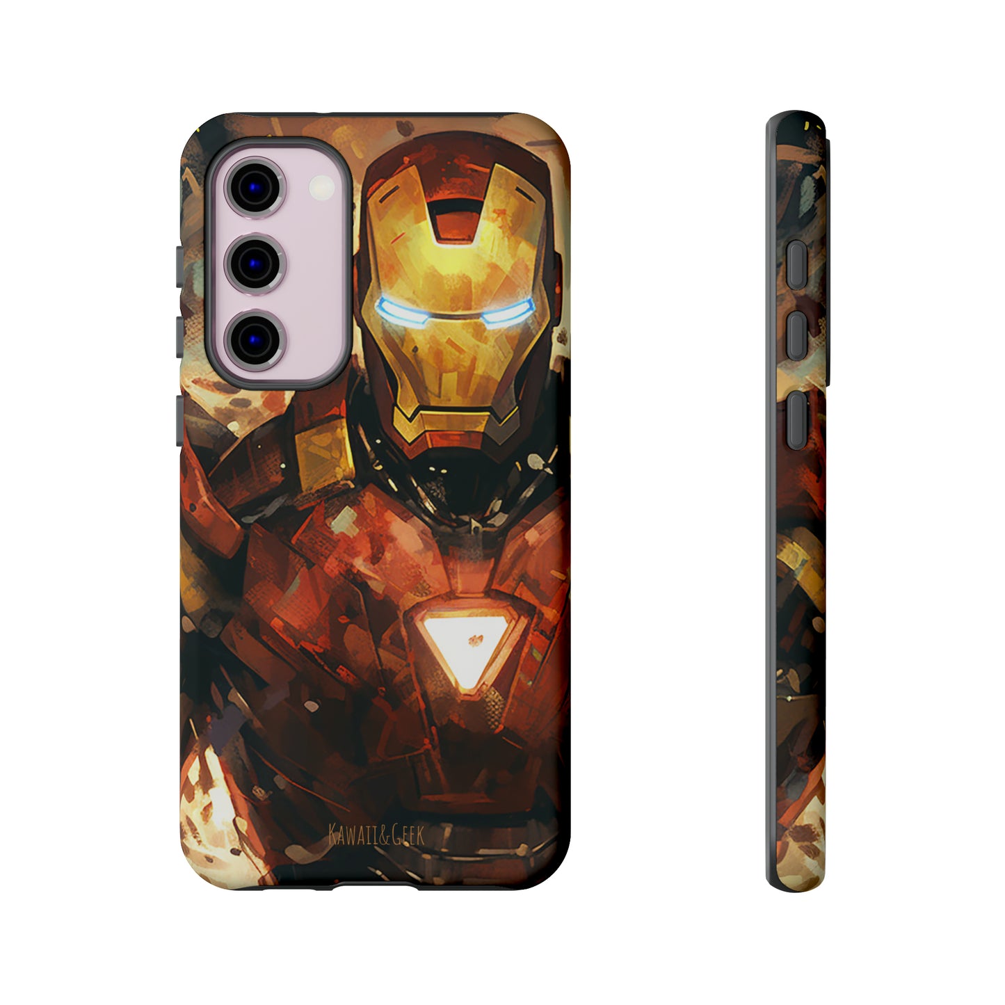 Iron Man Painting Tough Phone Case - Add Some Bold and Unique Style to Your Tech