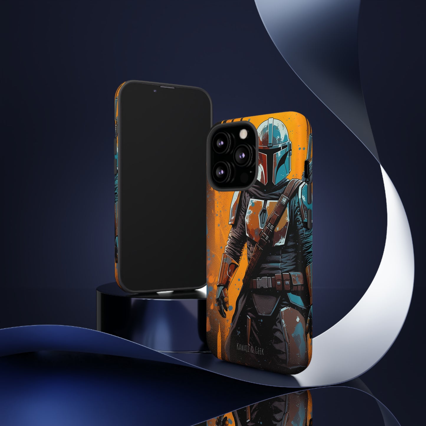 Mandalorian Tough Phone Case - Add Some Unique and Epic Style to Your Tech - Star Wars