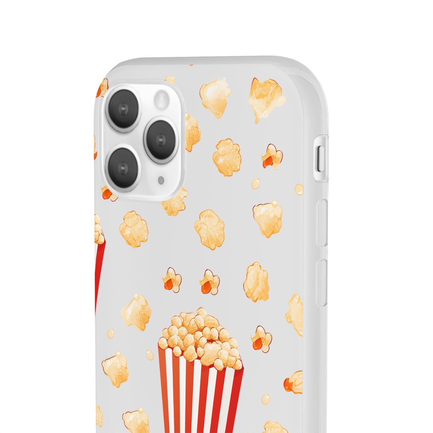 Popcorn Transparent Flexi Phone Case