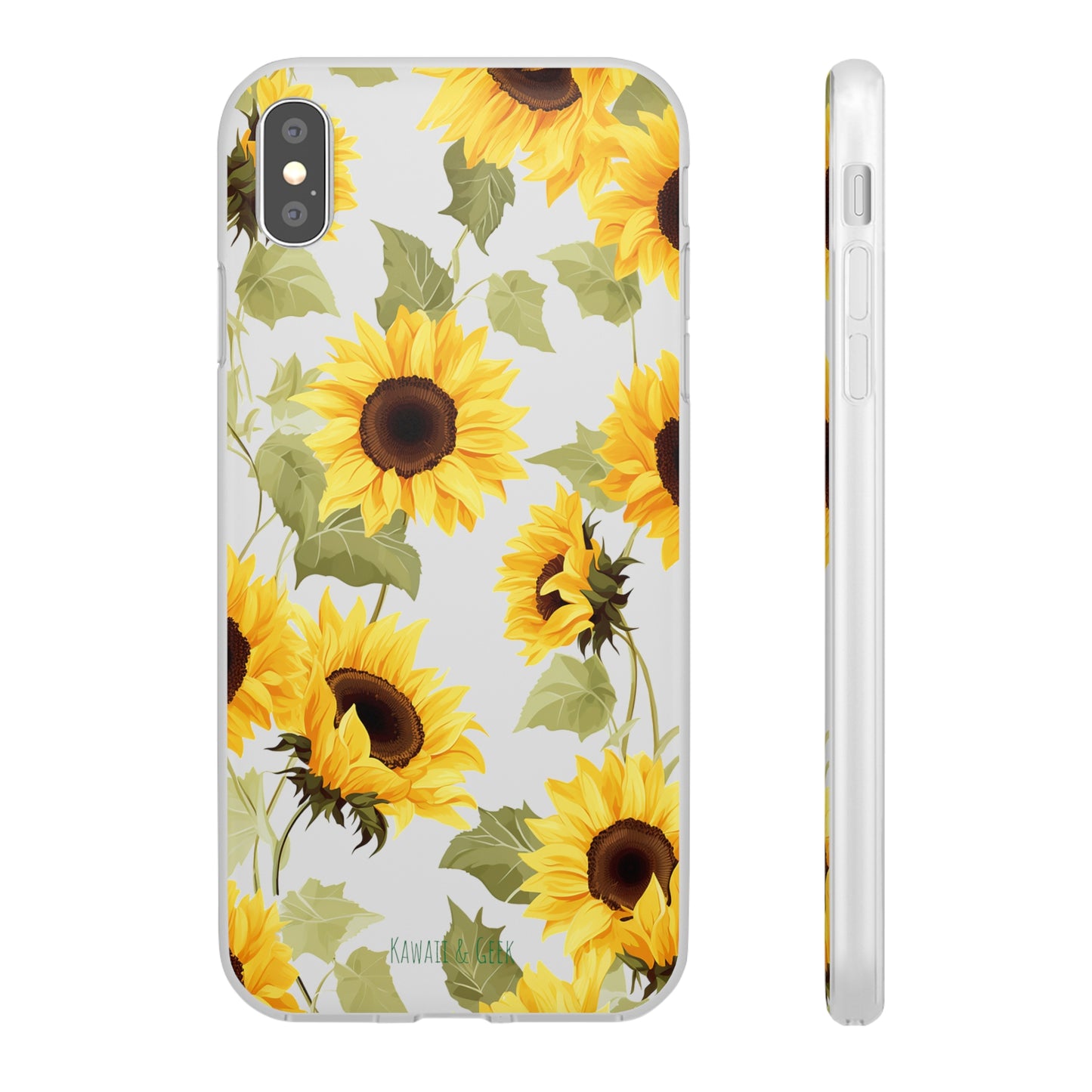 Sunflowers Flexi and semi Transparent Phone Case