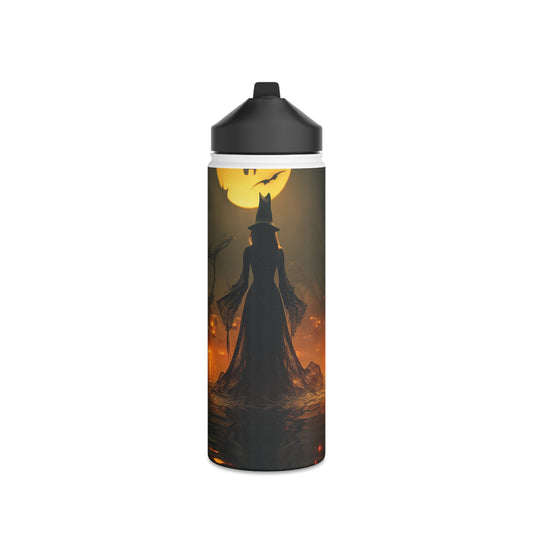 Mysterious Witch Water Bottle: Hauntingly Hydrating - Halloween Collection