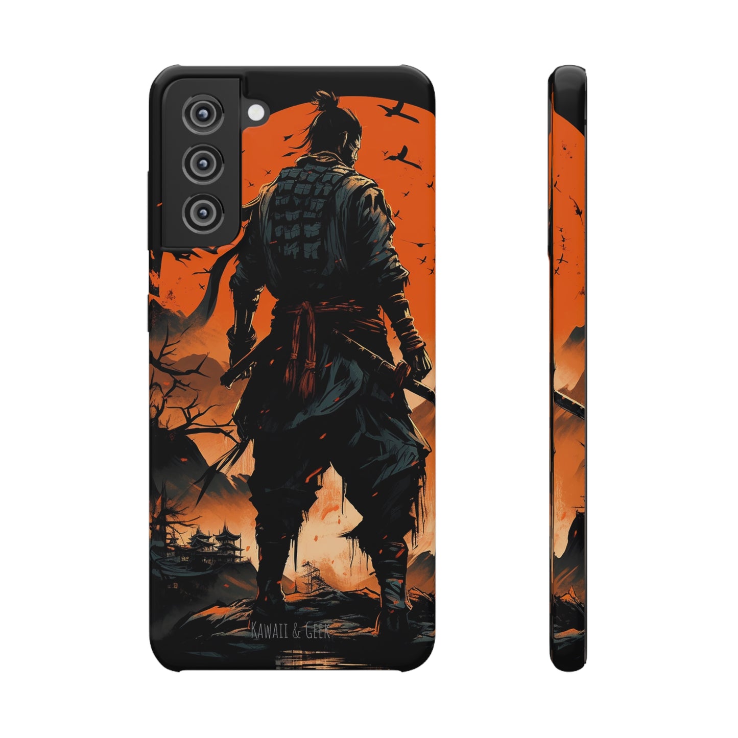 Samurai phone Case - Embrace the Epic and Artistic with Every Glance