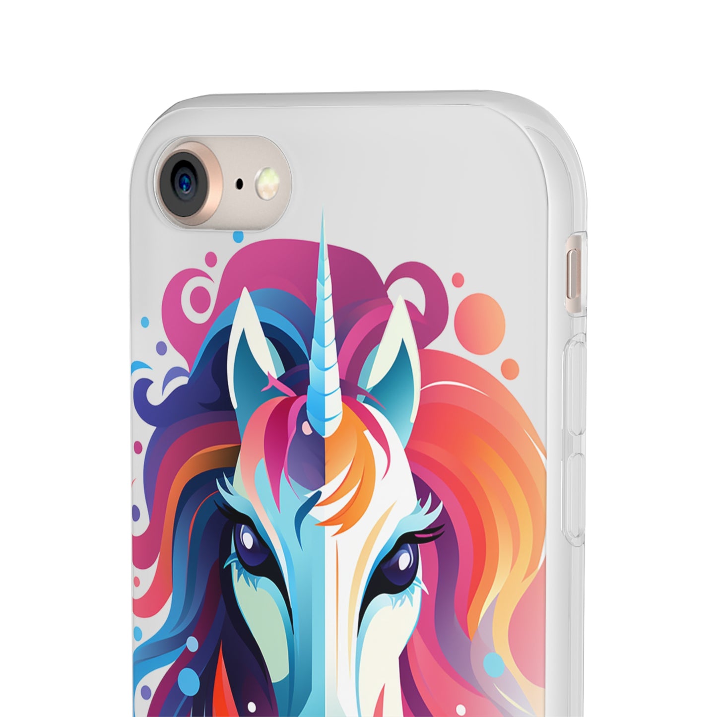 Ink Unicorn Flexi Transparent Phone Case