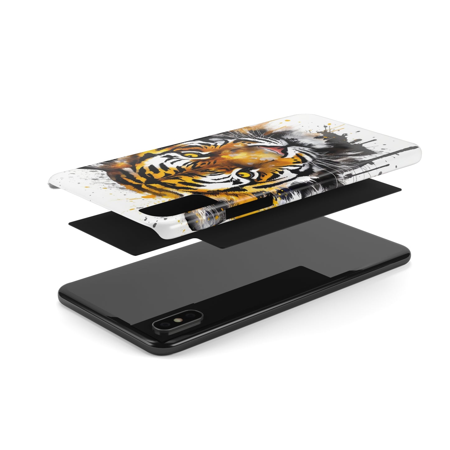 Tiger Flexi Phone Case - Add a Captivating and Artistic Touch to Your Device